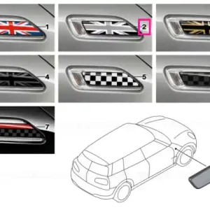 Set trim cu pernuta BLACK JACK - BMW - Mini Retur ușor