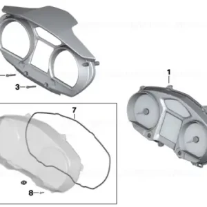 Reducere specială Capac bord MAGNESIUM - BMW Motorrad