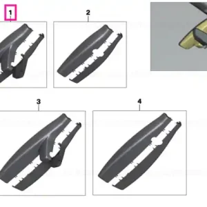 Set capace baza oglinda - BMW Disponibil imediat