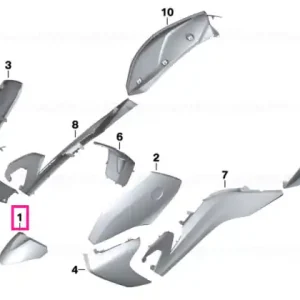 Ofertă de sezon Capac roată față LIGHTWHITE - BMW Motorrad