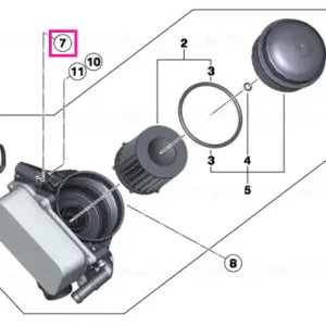 ASA-Bolt M8X55 - BMW Plată securizată