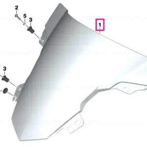 Cumpărături sigure Windshield - BMW Motorrad