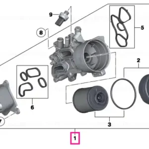 Cumpără acum Filtru ulei cu capac plastic - BMW - Mini
