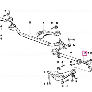 Ball joint left-handed thread - BMW Mai ieftin