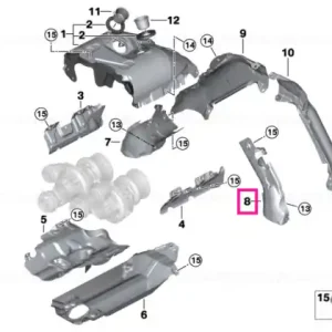 Cumpără acum Heat protection ZYL. 5-8 - BMW
