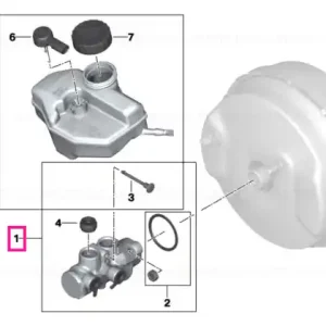 Reducere extra Kit reparație cilindru maestru frână - BMW