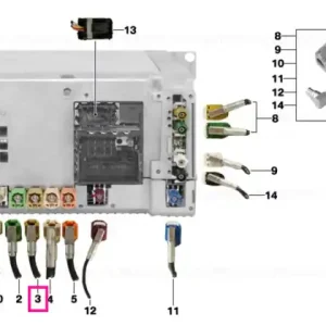 Bestseller HSD-Leitung Head Unit - Grundplatte L= 1790MM - BMW