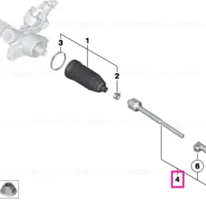 Right tie rod - BMW Preț promoțional