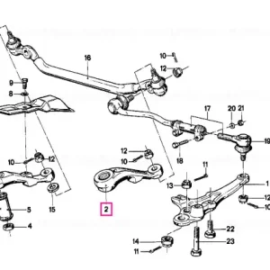 Cel mai vândut Pitman arm - BMW