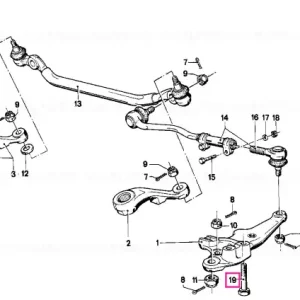 Reducere Șurub hexagonal M10X45 - BMW