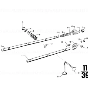 Supapă admisie 44MM - BMW Lichidare de stoc