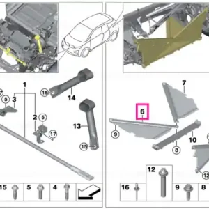 V-strut, left - BMW Cel mai vândut
