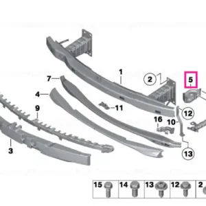 Cumpără acum Adapter plate, left FGS - BMW