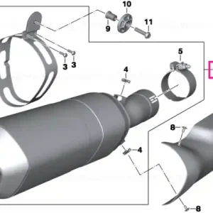 Bestseller Rear silencer - BMW Motorrad