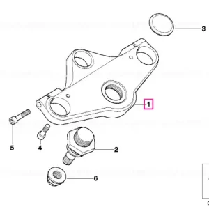Cumpără online Upper fork cross brace - BMW Motorrad