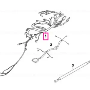 Bestseller Wiring harness,officials+auxil.battery - BMW Motorrad