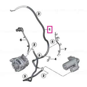 Cablu alternator-demaror B+ - BMW Vezi acum