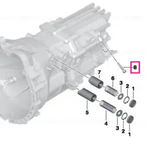 Știft poartă 13X50,4 - BMW Calitate înaltă