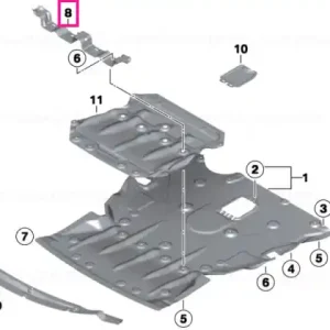 Suport protecție motor antirulare - BMW Retur gratuit