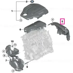 Capac acustic spate - BMW Nu rata