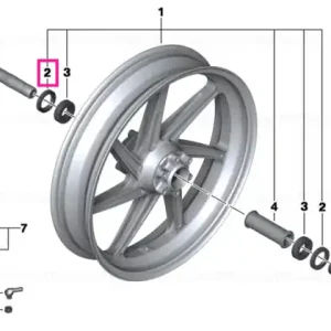 Preferatul clienților Garnitură ax AS32X47X7 - BMW Motorrad