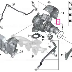 Exch. turbo charger EU6 - BMW - Mini Calitate înaltă