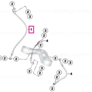 Furtun frână față - BMW Motorrad Discount