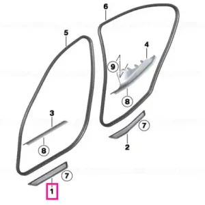 Reducere specială Capac intrare față BMW