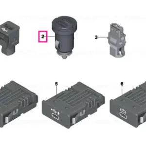 BMW Dual USB charger Doar azi