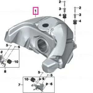 Nu rata Fuel tank - BMW Motorrad