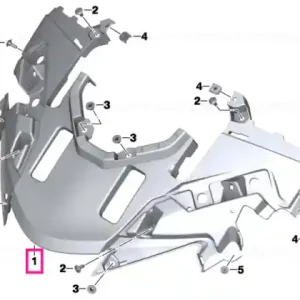 Doar azi Sectiune trim superior - BMW Motorrad