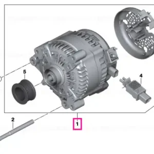 Alternator 180A - BMW Doar azi