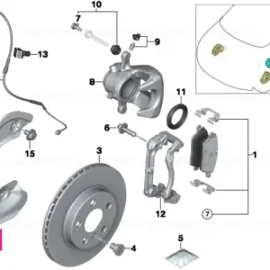 Super ofertă Protection plate left - BMW