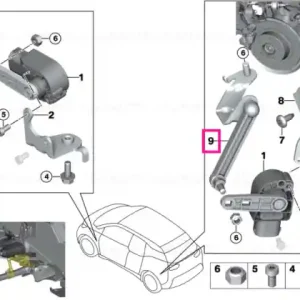 Control rod, left - BMW Cel mai vândut