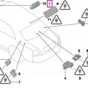 Antenna amplifier, Diversity 868 MHZ - BMW Discount