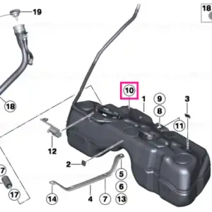 Rubber element - BMW Retur gratuit