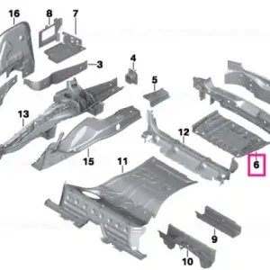 Comandă acum Battery carrier, rear - BMW
