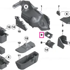 Reduceri Ornament localizator stânga - BMW