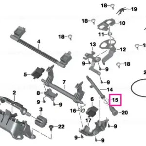 Arc blocare arbore bancheta - BMW Motorrad Cumpărături sigure