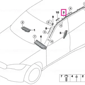 Ultima șansă Head airbag, right - BMW