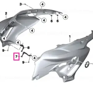 Ofertă specială Suport panou ornament stânga - BMW Motorrad
