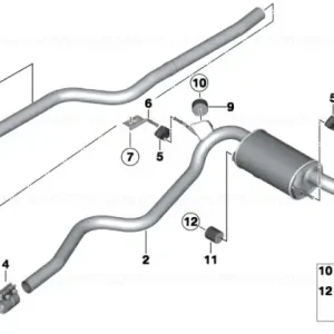 RP-catalytic converter EU6 - BMW Chilipir