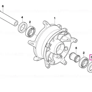 Etanșare arbore 30X52X7 - BMW Motorrad Super ofertă