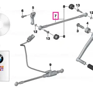 Promoție Selector rod L=305,5MM - BMW Motorrad