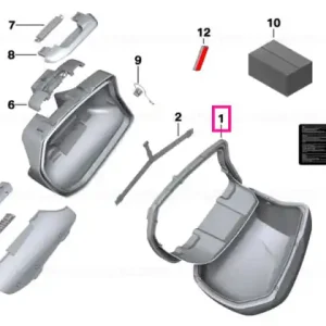 Capac carcasă cu cadru balamale - BMW Motorrad Ultima șansă