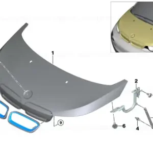 Arc pneumatic capotă - BMW Super ofertă