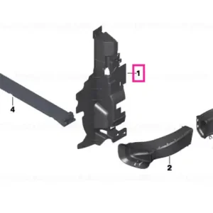 Reduceri Air duct, left - BMW - Mini