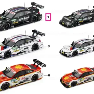 BMW miniature, M4 F82 DTM 2014 WHITE, TOMZCYK Reduceri