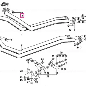 Țeavă evacuare ZYL.4-6 D=45MM ZYL.4-6  D=45MM - BMW Noutate