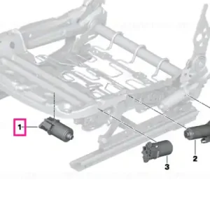 Ultima șansă Motor reglaj longitudinal scaun P1-10823-01 - BMW